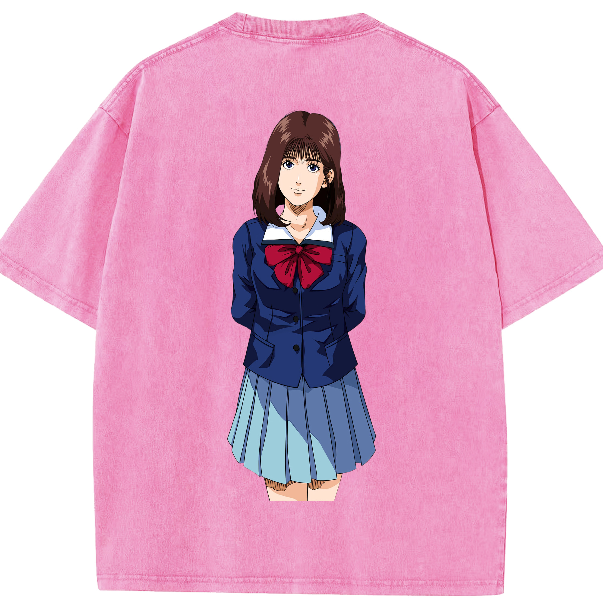 （画像用） SLAM DUNK／スラムダンク 綿100% ヴィンテージ風 半袖Tシャツ（背面プリント）